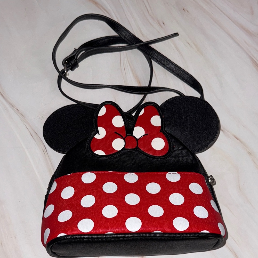 Minnie Mouse Polka Dot Crossbody Bag